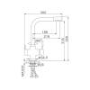 Смеситель для кухни с подключением фильтра Frap F4352-4 0