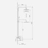 Душевая система Frap F2442 0